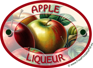 Download Apple Liqueur Labels