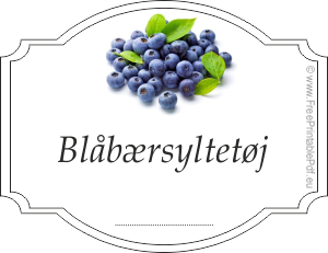blåbærsyltetøj