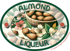 Download Almond Liqueur Labels