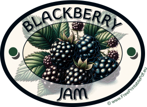 Download Blackberry Jam Labels