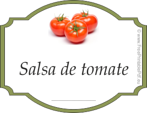 Salsa de salsa de tomate